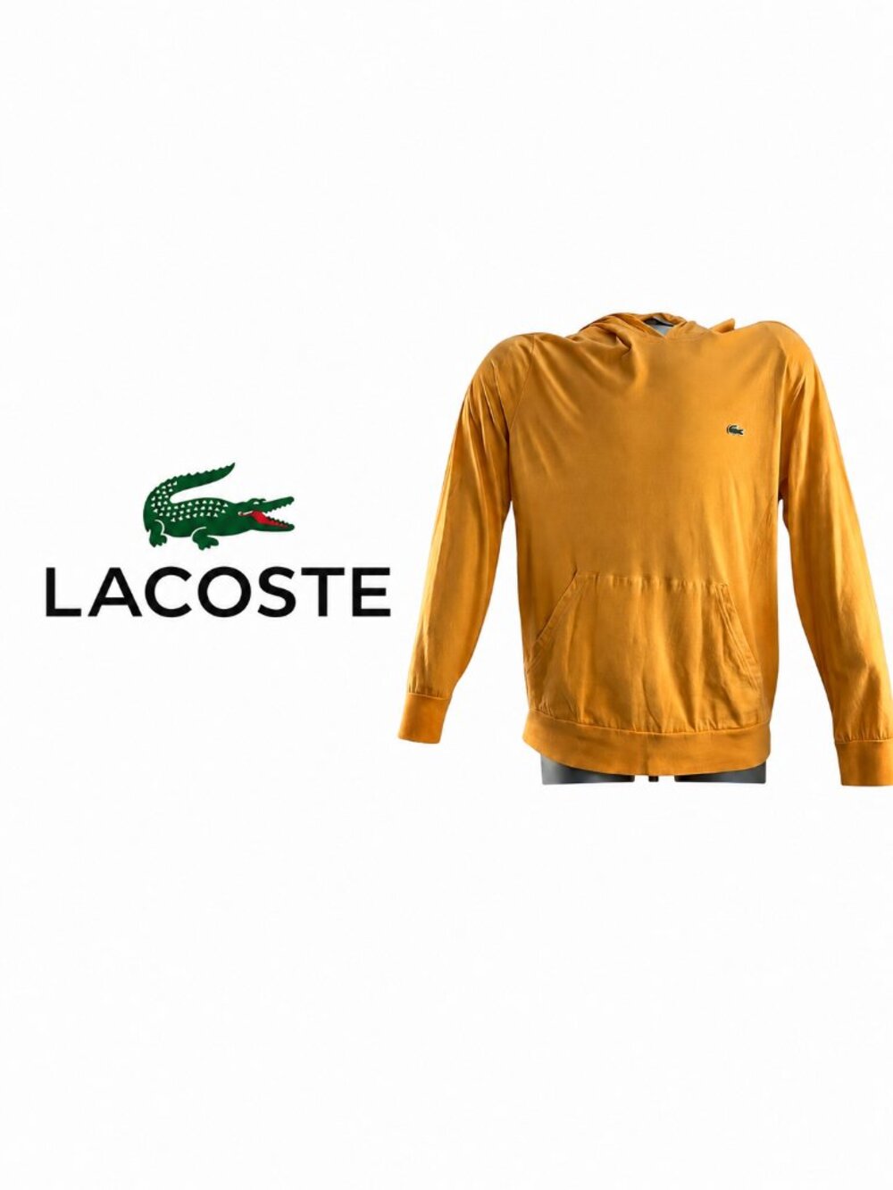Lacoste Men's Lightweight Hooded Pullover Large